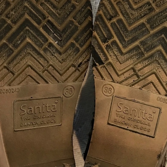 Sanita Green Woven Tweed Tilly Closed Professional Danish Clog - Picture 9 of 12